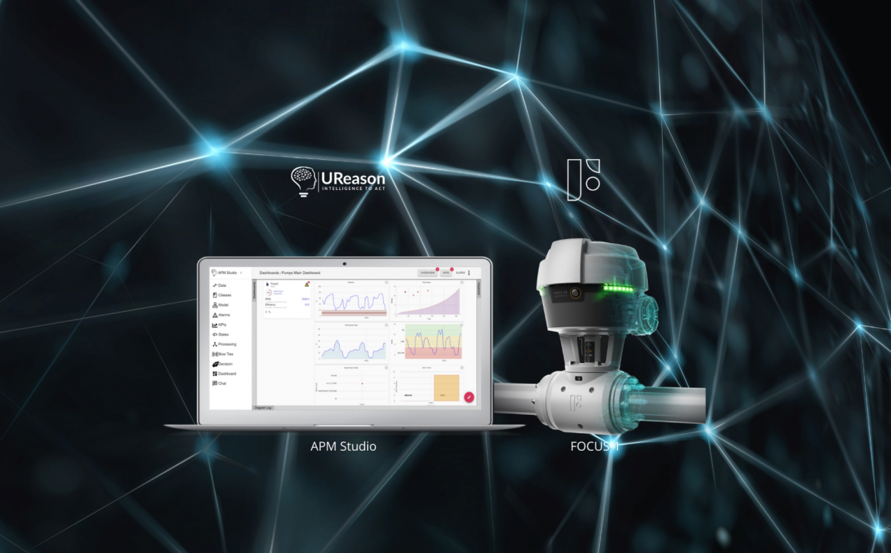 UReason's APM Studio providing the diagnostic, prognostic and advanced control functions to the FOCUS-1 smart valving