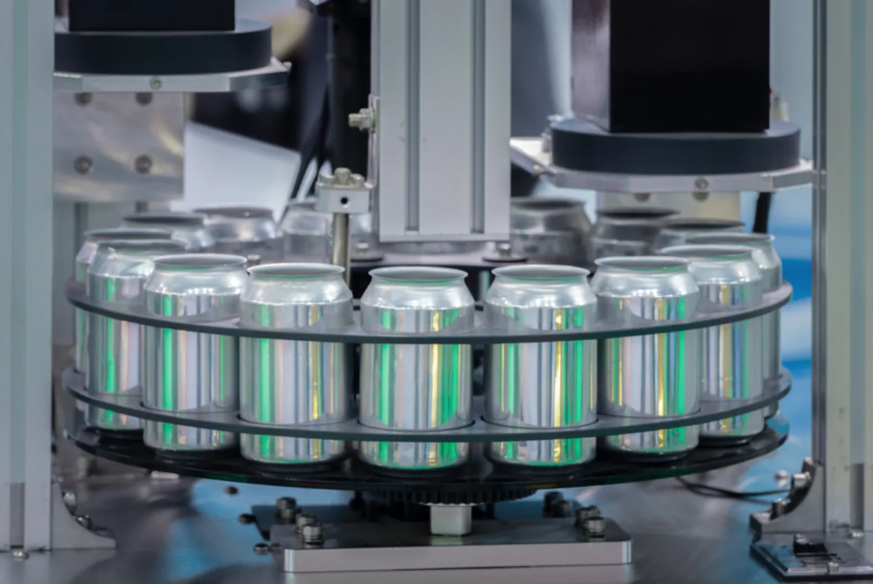 Keep Food Production Rolling Canned drinks in the processing chain inside a food processing plant