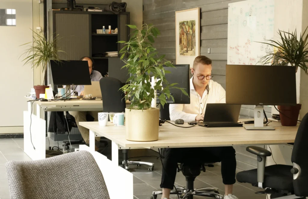 UReason engineers at work in the Rotterdam office