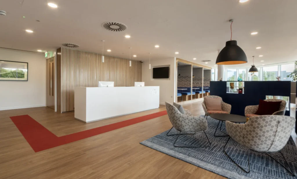 Reception at Winnersh Triangle, United Kingdom