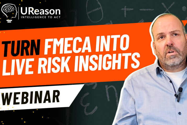 Webinar on data-driven risk assessment using FME(C)A models for real-time asset monitoring and failure prevention.