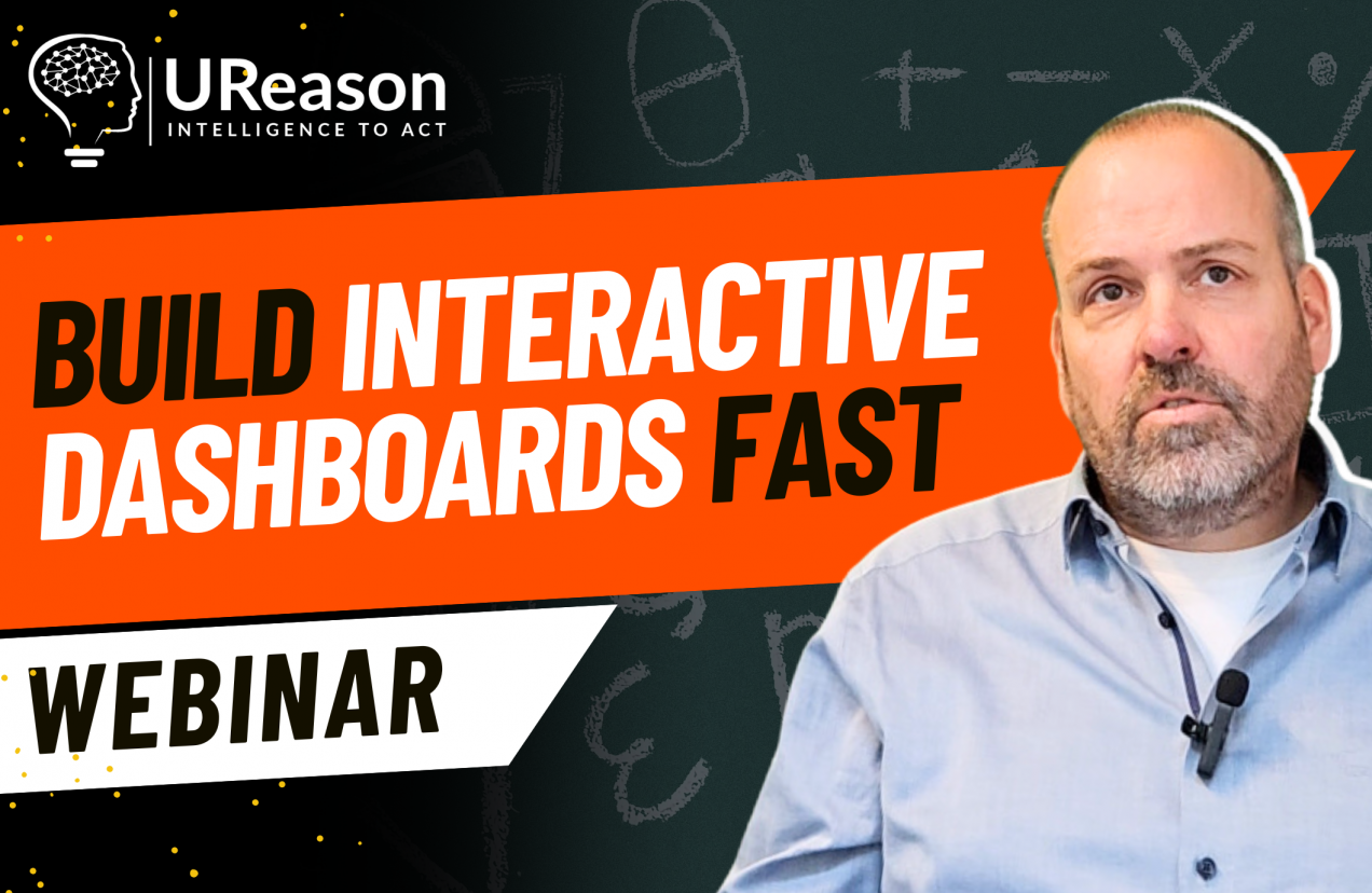 Webinar on building dashboards in minutes to gain quick asset insights using APM Studio for data visualization and KPI tracking.