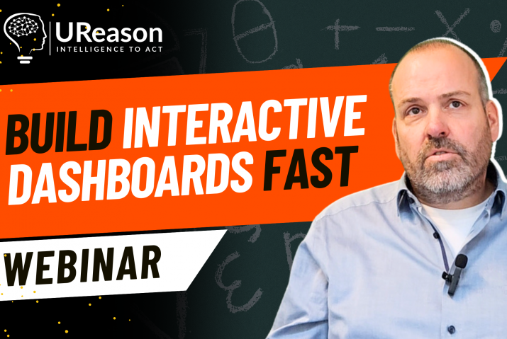 Webinar on building dashboards in minutes to gain quick asset insights using APM Studio for data visualization and KPI tracking.