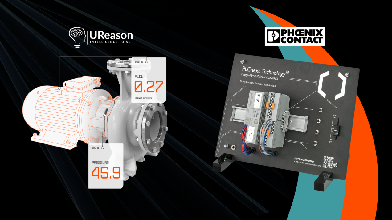 Smart pump monitoring in APM Studio App supports PLCNext control edge computer from Phoenix Contact