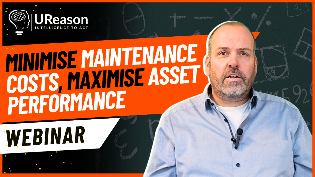 Jules Oudmans presenting a webinar on minimising maintenance costs and maximising asset performance using real-time data and predictive strategies